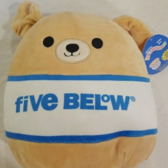 Squishmallow Spencer The Dog 8” Kellytoy Five Below Exclusive NWT 2021 - Picture 1 of 7